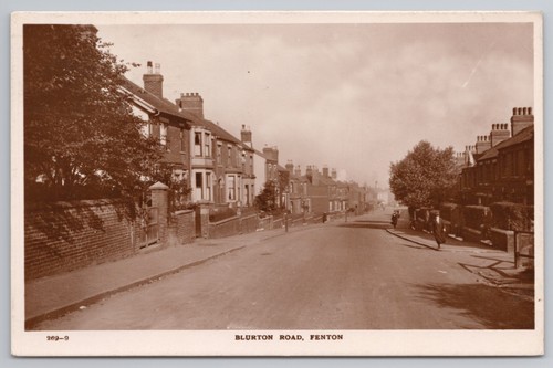 Postcard staffordshire antique - postcard,