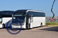 BUS PHOTO PRINT 4x6 YEOMANS HEREFORD BK15AKJ SCANIA CAETANO LEVANTE GLASTONBURY