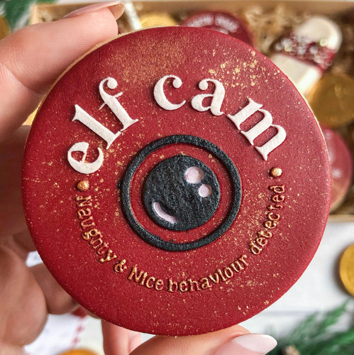 Christmas theme elf - , stamp
