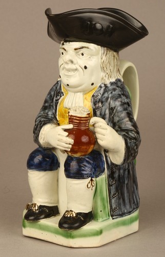 Toby jug late 18th - jug,late,
