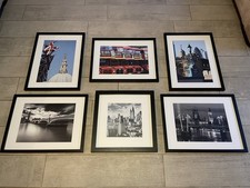 John Lewis Assaf Frank & Barbara Chandler Framed Prints London & New York Set