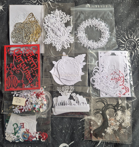 Christmas themed die cut - die,
