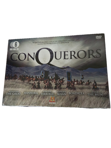 History channel conquerors dvd - history,