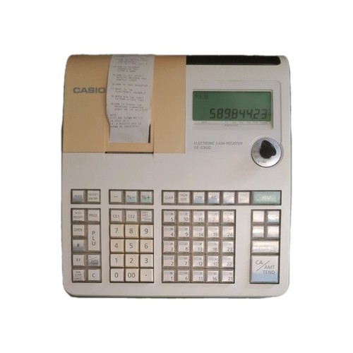 Casio s300 cash register - se-s300,