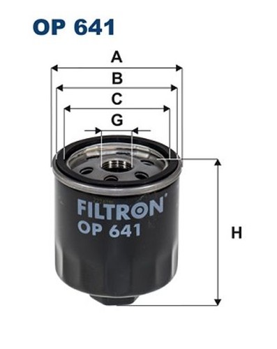 Fits filtron 641 oil - fits,