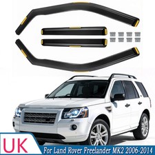 4pcs Wind Deflectors W/ Clips