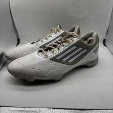 Mens Adidas Adizero One Waterproof Golf Shoes Trainers White Size 9.5 Uk