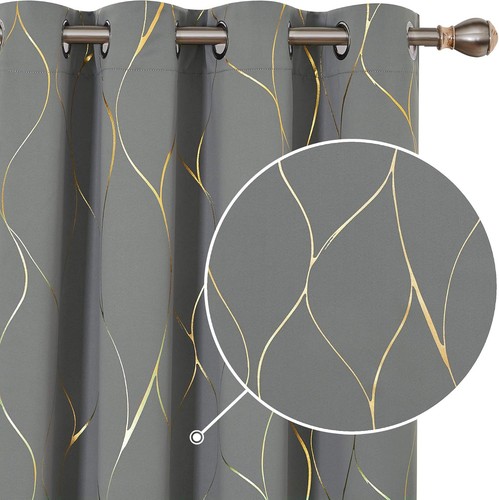 Deconovo blackout curtains - blackout,