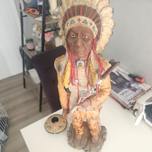 American indian chief hunter - american,