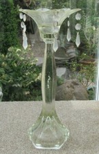 TALL GLASS CANDLE HOLDER