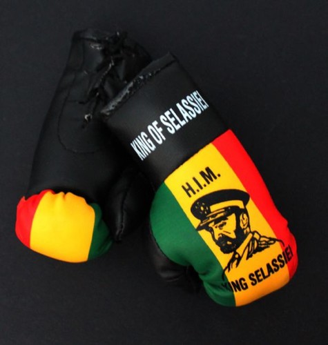 King selassie mini boxing - king,
