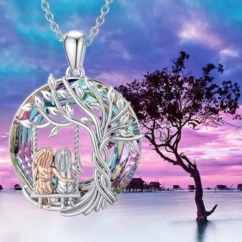 Tree life pendant - life, sisters