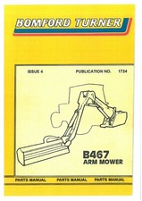 Bomford Turner B467 Hedgetrimmer Parts Manual