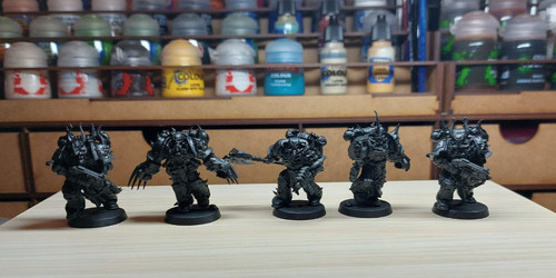 Chaos chosen space marines - chaos,