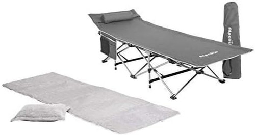 Folding camping cot with - folding,
