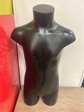Unbranded Kids Half body Black plastic mannequin (HB2)- CG R34