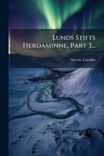 Cavallin severin lunds stifts - cavallin,,