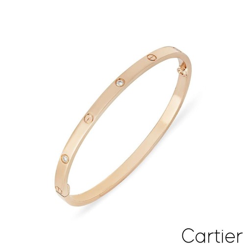 Cartier rose gold diamond sm - rose,