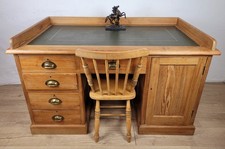 Pine Writing Desk & Chair