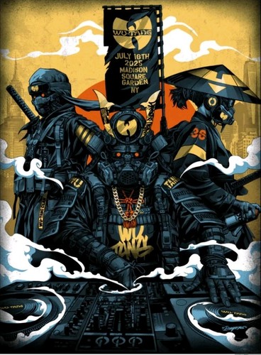 Tang clan poster new york - wu-tang,