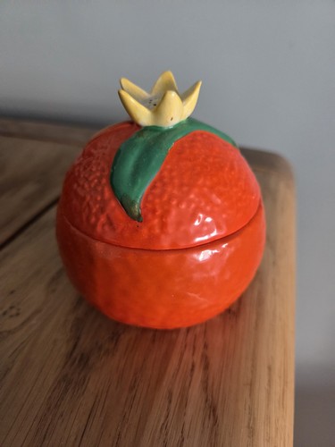 Vintage carlton ware orange - carlton,