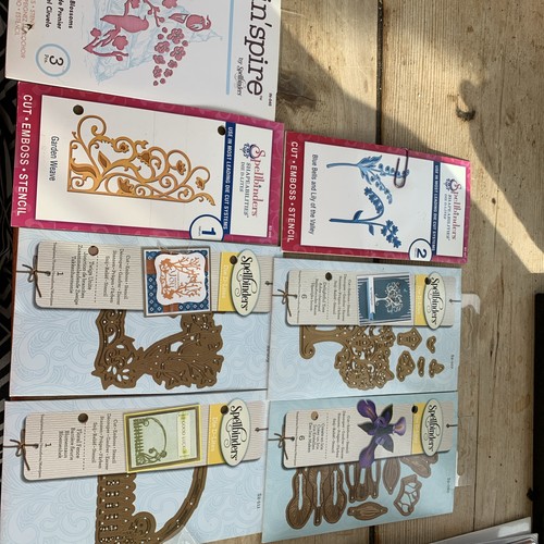 Spellbinders floral and bird - spellbinders,