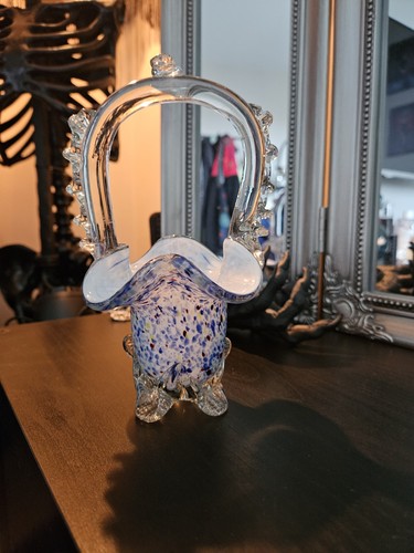 Vintage hand blown art - hand-blown,