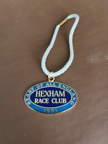 Hexham 1991 members badge - members,