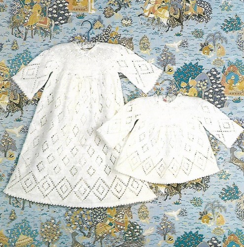 Knitting pattern baby dress - knitting,