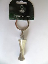 UEFA EUROPA CONFERENCE LEAGUE TROPHY KEYRING - WEST HAM CHELSEA OLYMPIACOS ROMA