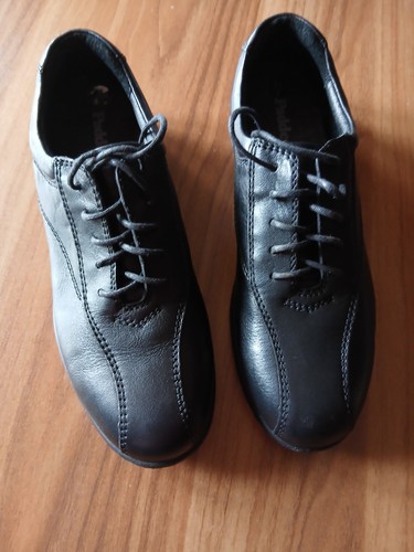 Ladies black size padders - black,