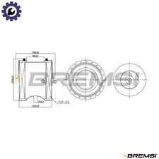 AIR FILTER FA1971 FOR MITSUBISHI PAJERO/III/Canvas/Top/SPORT L200  DAIHATSU