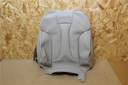 Front left leather backrest - front,