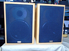 TDL Nucleus 2 Bi-Wire 2-Way Stereo Bookshelf Speakers 20-100w 4-8 Ohm w/ Grills