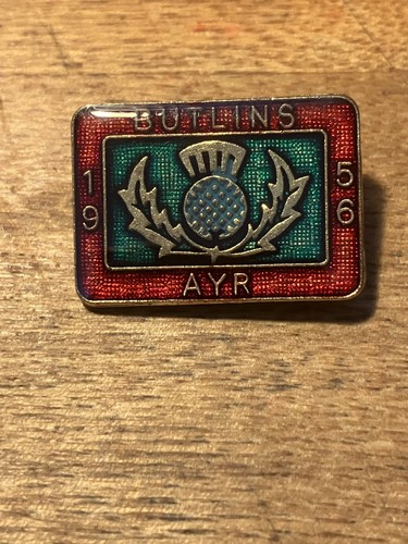 Butlins badge ayr holiday - butlins,