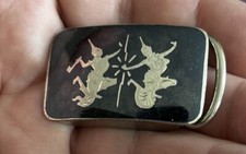 Vintage Siam Niello Sterling