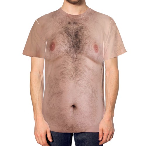 Funny hairy chest - funny, over