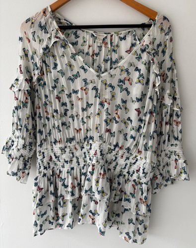 Monsoon floaty layered peplum