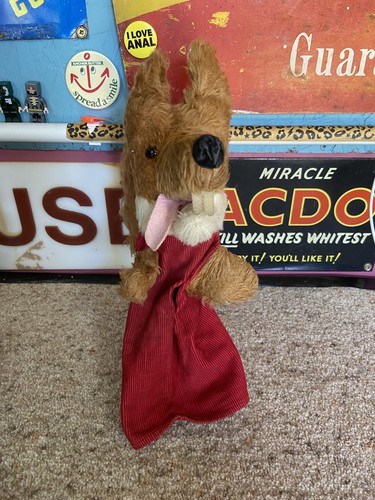 Vintage basil brush soft toy - vintage,