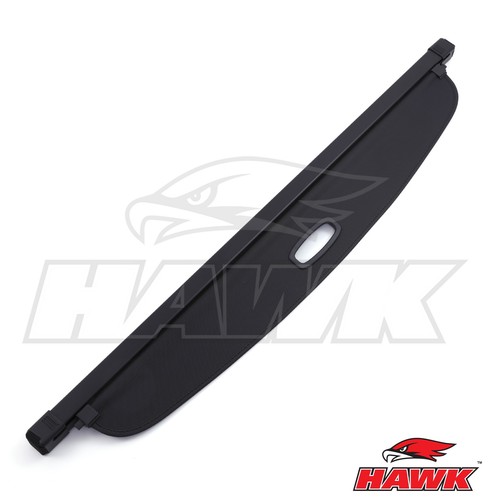 Black retractable parcel shelf - black,