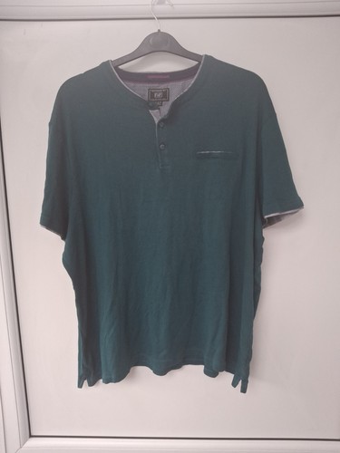 Men green grandad collar - grandad,
