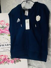 Adidas Navy Sleeveless Hoodie