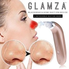 BLACKHEAD REMOVER VACUUM | Glamza Blackhead Removal Vacuum Pore Cleaner Sucker