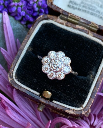 Diamond daisy cluster platinum - cluster,