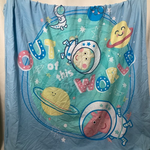 Peppa pig character world - world, blue