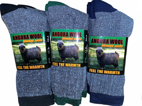 Angora wool socks outdoor - angora,