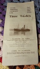 1922  Clyde Shipping Company