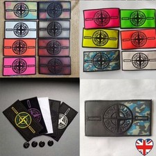 Stone Island Reflective badge 'Colour change 15c when warm' Armlet badge Button~