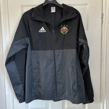 Rapid Vienna Football Jacket - Size Medium - Black Adidas