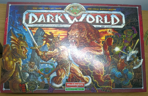 Dark world board - world, game